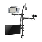Brateck All-in-One Single Monitor Studio Desk Mount for Streaming & Work Brateck