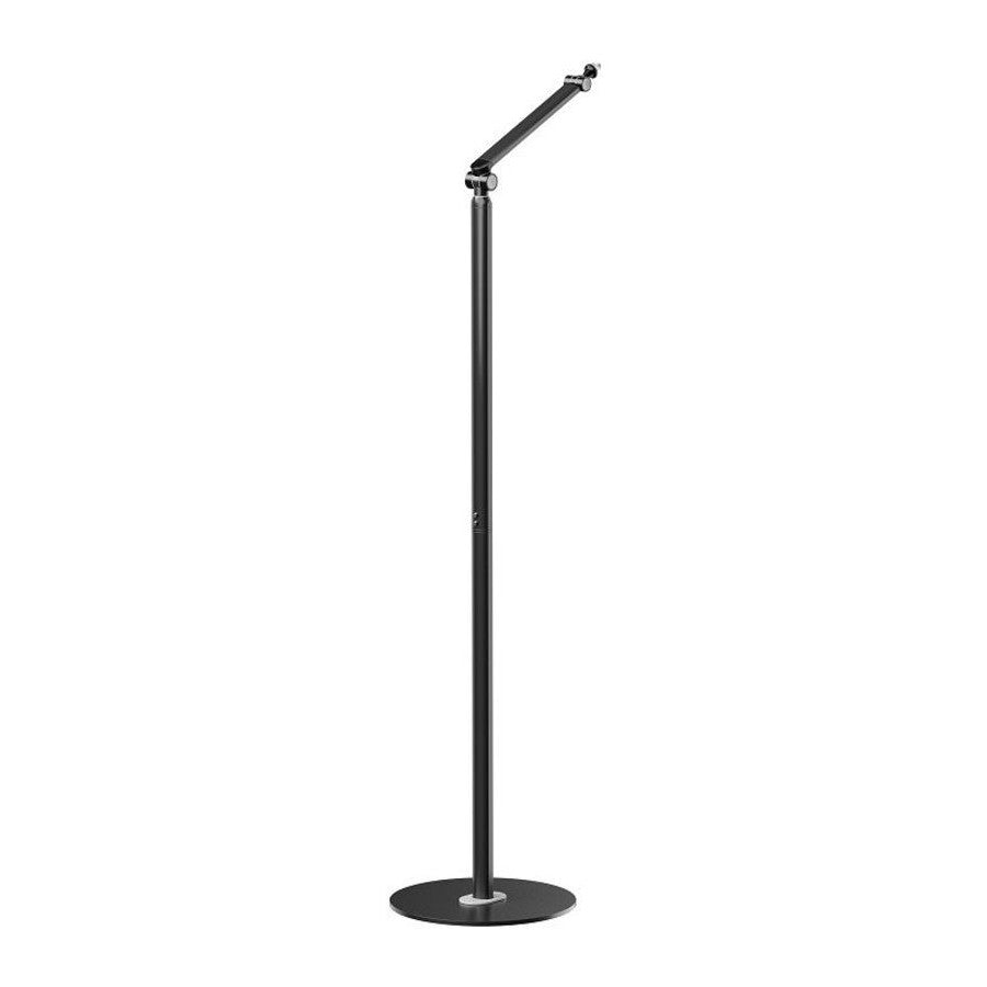 Brateck Flexible Swing-Arm Microphone Floor Stand - Black, Adjustable Boom Brateck