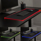 Brateck Large RGB Gaming Mouse Pad | LED Lights, Water-Resistant Brateck