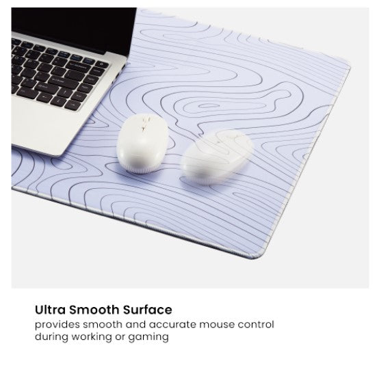 Brateck 800x400mm Smooth Desk Pad & Mouse Mat for Gaming & Work Brateck