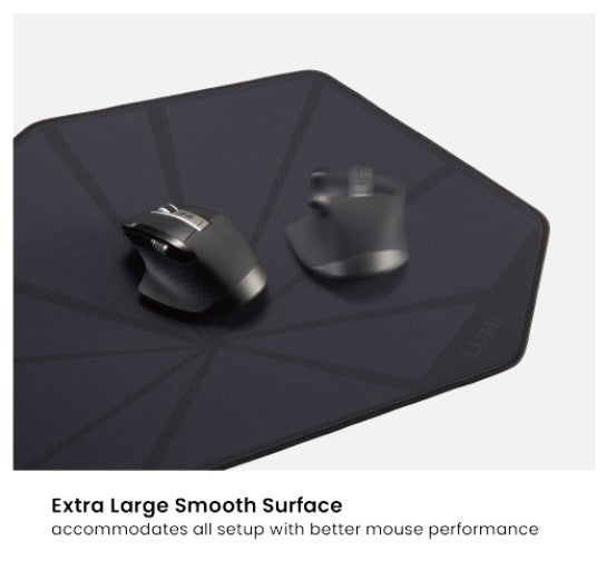 Brateck MP10-5L Large Gaming Desk Pad - Smooth & Anti-Slip Brateck