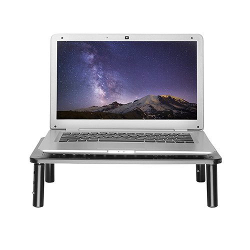 Black Height Adjustable Monitor & Laptop Stand 13-32 (Brateck) Brateck
