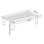 Black Height Adjustable Monitor & Laptop Stand 13-32 (Brateck) Brateck