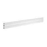Brateck Aluminum Slatwall Panel, Weight Capacity 40kg-Matte White, Must be installed with MABT-SW02 - SW01-3