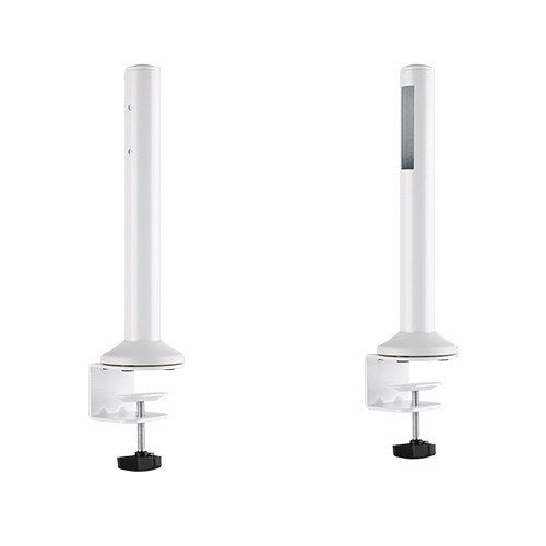 Universal Slatwall Desk Mount | Clamp & Grommet Installation Brateck