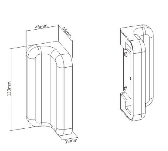Brateck Slatwall Wall Mounting Plate | Easy Wall Storage System Brateck
