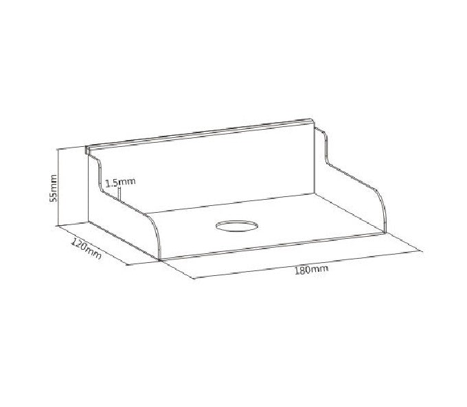 Bratech Slatwall File Holder - Keep Your Desk Tidy Brateck