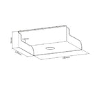 Bratech Slatwall File Holder - Keep Your Desk Tidy Brateck