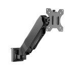 Brateck Slatwall Gas Spring Monitor Arm | Easy Adjust for 13-27 Screens Brateck