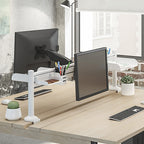 Brateck Slatwall Gas Spring Monitor Arm | Easy Adjust for 13-27 Screens Brateck