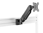 Brateck Slatwall Gas Spring Monitor Arm | Easy Adjust for 13-27 Screens Brateck