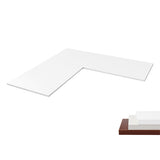 Brateck L-Shape Corner Desk Top Board | Customize Your Desk Brateck