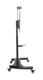 Brateck Heavy-Duty Mobile TV Cart 60-100 - Adjustable with Crank Brateck