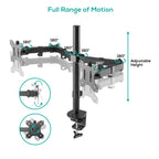 mbeat ErgoLife Dual Monitor Arm | Ergonomic VESA Desk Mount 