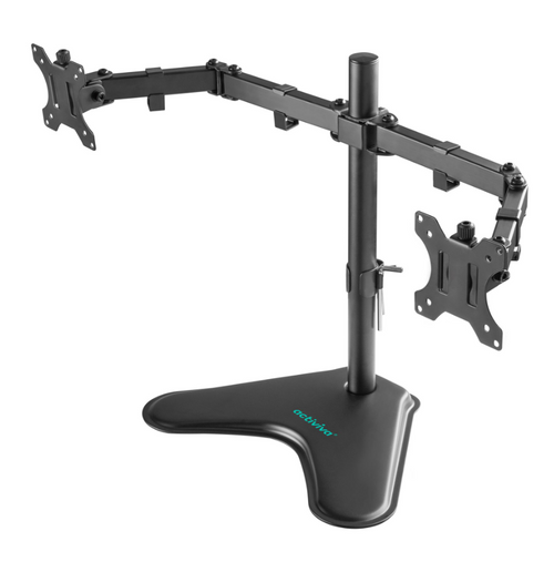 activiva Dual Monitor Arm - Free-Standing Ergonomic Desk Mount MBEAT