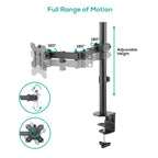 mbeat activiva ErgoLife Single Monitor Arm | Adjustable Desk Mount MBEAT