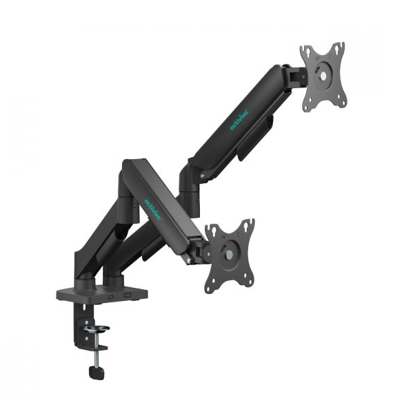 Activiva Ergolife Dual Monitor Gas Spring Arm - Ergonomic Desk Mount MBEAT