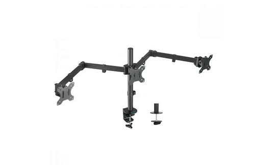 activiva Triple Monitor Arm | Flexible 3-Screen Desk Mount (13-27) MBEAT