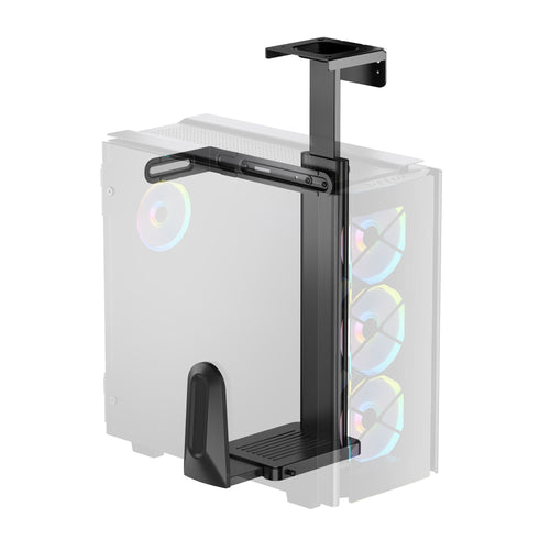 activiva Adjustable Under-Desk & Wall PC Mount | Gaming & Desktop PC Holder MBEAT