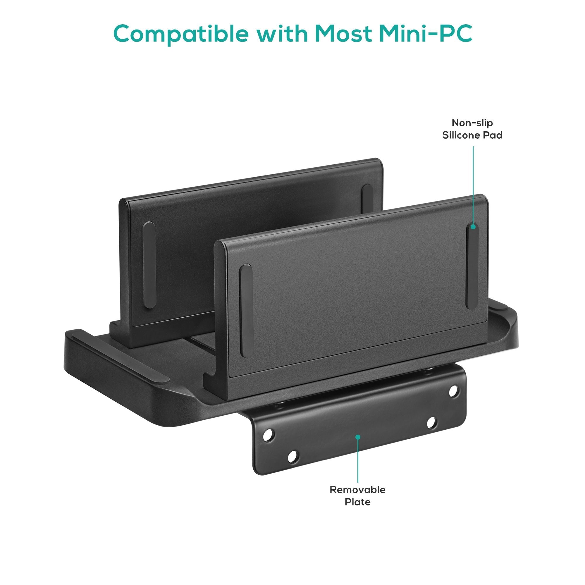Activiva Adjustable Mini PC & NUC Mount Stand - VESA & Freestanding MBEAT