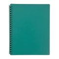 Marbig A4 Refillable Display Book - 20 Pockets, Green Marbig