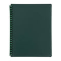 Marbig Refillable 20 Pocket Dark Green Display Book Marbig