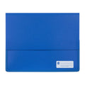 Marbig A4 Heavy Duty Blue Document Wallet - Durable File Holder Marbig