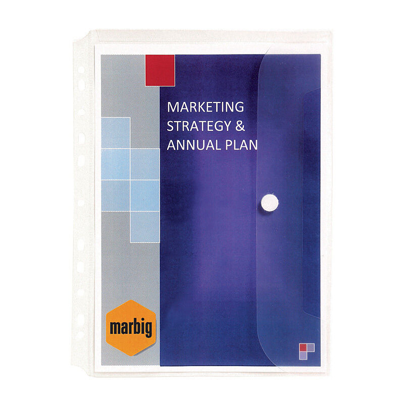 Marbig A4 Binder Wallet - Secure Document Holder