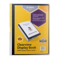 Marbig Clearview Non-Refillable Display Book - 100 Pockets, Black Marbig