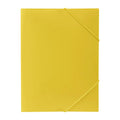 MBG Yellow Document Files with Elastic Closure - 12 Pack