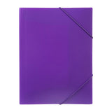Marbig A4 Document File - Vibrant Purple