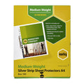 Marbig A4 Medium Weight Sheet Protectors - 100 Pack Marbig