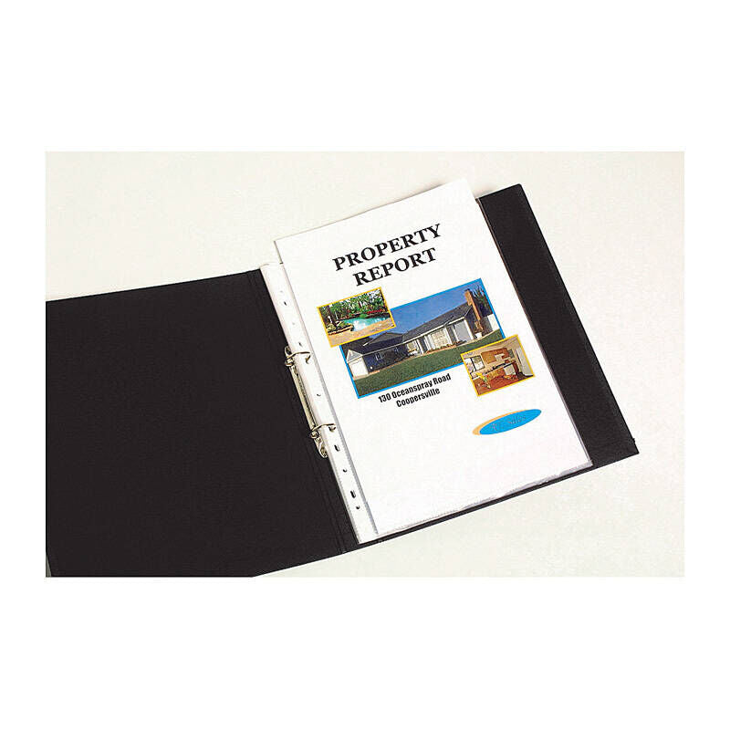 Marbig A5 Lightweight Sheet Protectors - 100 Pack Marbig