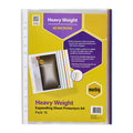 Marbig Heavy Duty A4 Expanding Sheet Protectors - 10 Pack Marbig