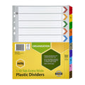 Marbig A4 Manilla File Dividers 1-10 Tabs - Extra Wide Marbig