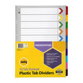 Marbig A3 Portrait 10 Tab Reinforced Dividers Marbig