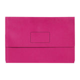 Marbig Slimpick Pink Foolscap Document Wallet