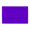 Marbig Slimpick Bright Purple Document Wallets - 10 Pack Marbig