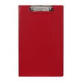 Marbig Red Foolscap Clip Folder - Durable PP Marbig