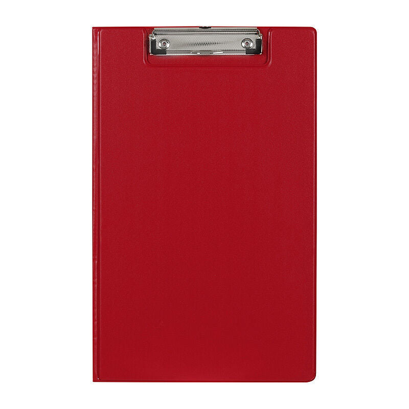 Marbig Red Foolscap Clip Folder - Durable PP Marbig