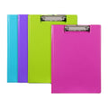 Marbig A4 Clipfolder | Summer Colours Plastic Document Holder Marbig