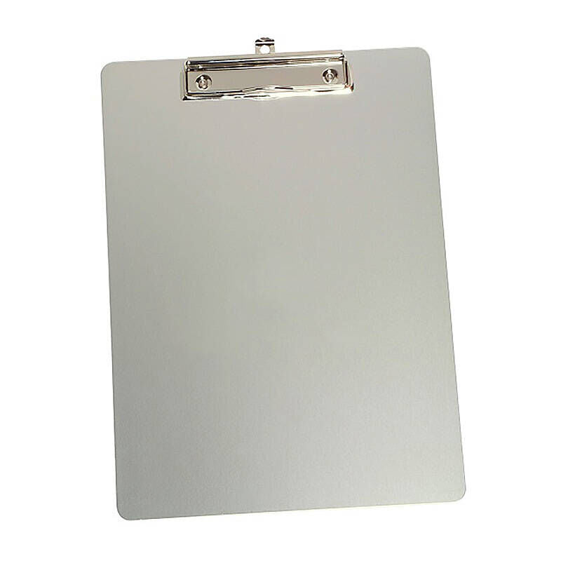 Marbig A4 Aluminium Clipboard | Strong Metal Work Board Marbig