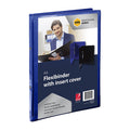Marbig Professional A4 Flexibinder 2-Ring 20mm - Clear Front Blue Marbig