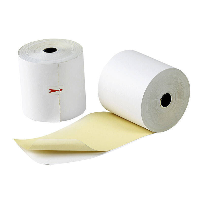 Marbig 2-Ply Cash & EFTPOS Receipt Rolls 76x76mm (Pack of 4) Marbig