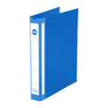 Marbig A4 Blue 4-Ring Binder Deluxe 25mm - Durable PE Marbig