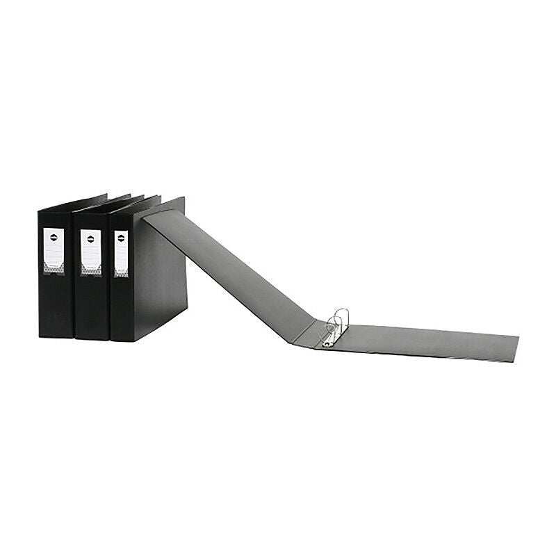 Marbig Deluxe A3 Landscape Ring Binder 65mm D-Ring - Black Marbig