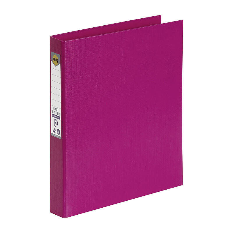 Marbig A4 Pink 25mm 2D Ring Binder Marbig