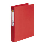 Marbig A4 Red 4-Ring Binder - 25mm D-Ring