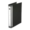 Marbig Deluxe A4 2-Ring Binder, 25mm - Black Marbig