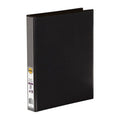 Marbig A4 Clearview Insert Binder | 2 Ring D | 25mm Black Marbig